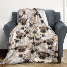 Manta de flanela 50x60 polegadas para casa, cama, sofá