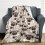 Manta de flanela 50x60 polegadas para casa, cama, sofá 1