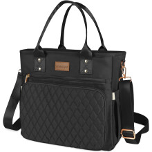 Sac à lunch isotherme pour femme – Nylon, étanche, 3 poches