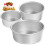 3-teilige runde Aluminium-Kuchenformen 1