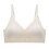Conjunto com 3 sutiãs femininos sem costura e sem aro, em nylon. 1