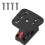 Fish Finder Mount Mounting Plate Adjustable Black for Boat Kayak Marine 1