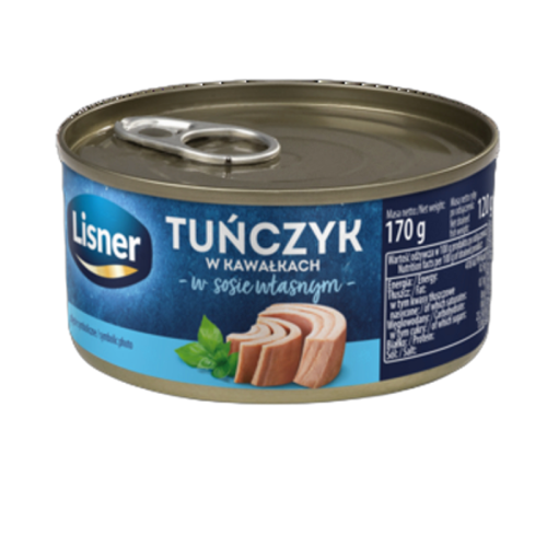 LISNER TUNFISK I EGEN SAUCE 170G