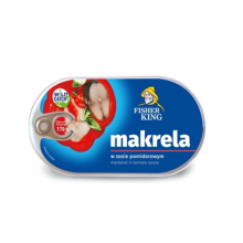 Makrela w sosie pomidorowym 170g Fisherking