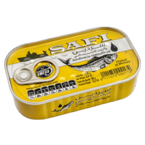 Safi Sardynki w oleju 125 g