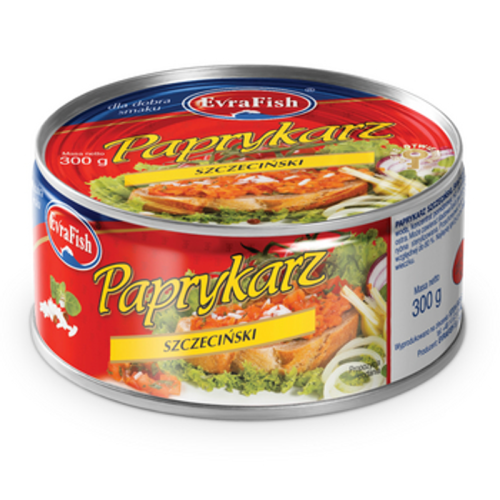 EVRAFISH paprykarz szczeciński 300 g