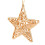 Christmas Tree Gold Hollow Pendant Ornament 1
