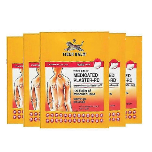 (10 Bags Red) 10Bags Red/Green Tiger Balm Patch