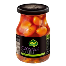Czosnek w oleju z ziołami 190/120 g Smak