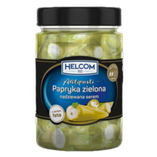 Papryka zielona nadziewana serem 327 ml Helcom
