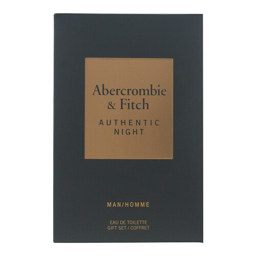 Abercrombie & Fitch Authentic Night Men 2 Piece Gift Set 1