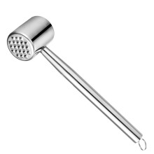 Martillo ablandador de carne de acero inoxidable de 10,44 pulgadas
