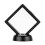 3D floating display frame stand for jewelry, 2-pack 1
