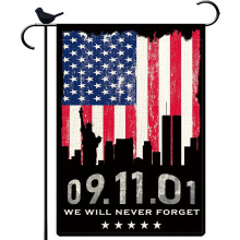 9/11 Muistopuutarhan lippu, kaksipuolinen, 23. vuosipäivä