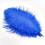 Royal Blue Ostrich Feathers 20-25cm 100 pcs 1