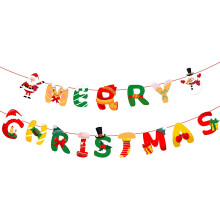 Weihnachtsfeier-Banner-Wimpelkette, 3 m