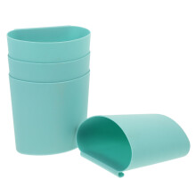 Ensemble de 4 paniers suspendus en plastique, rangement gain de place
