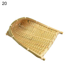 Panier à fruits en bambou fait main, grande capacité, 20 tailles