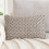 Μαξιλαροθήκη Jada Square 20x20in από μείγμα βαμβακιού και γιούτας 1