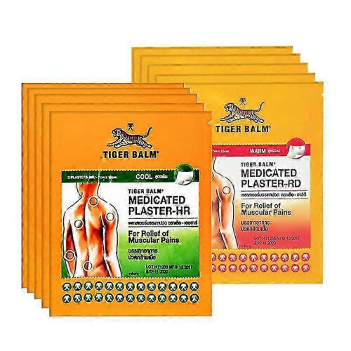 10bags Red/green Tiger Balm Patch_WQCD_xingbak