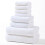 Ensemble de 8 serviettes en coton 600 g/m² beige pierre 1