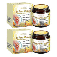 (2pcs) Bee-Venom Turmeric Arthritides Treatment Massage Cream for Joint Pain Relief, Neck, Back, Knee, and Quick Sore Relief for Active People