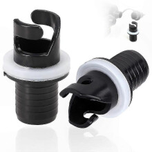 Inflatable Boat Valve Adapter Connector, 2 Pack Kayak Pump Hose Fitting Conversion Kit for Air Deck Watercraft