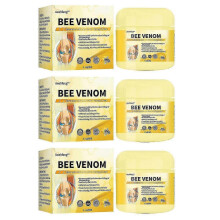 (3pcs, Aeehfeng) Bee-Venom Body Joint Care Cream Joint Pain Treat Soothing Massage Cream for External Use