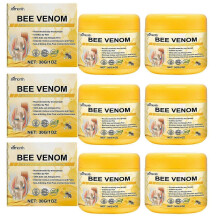 (6pcs, Ximonth) Bee-Venom Body Joint Care Cream Joint Pain Treat Soothing Massage Cream for External Use