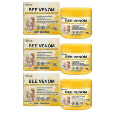 (3pcs, Ximonth) Bee-Venom Body Joint Care Cream Joint Pain Treat Soothing Massage Cream for External Use