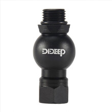 DIDEEP Global Universal 360 Degree Swivel Hose Adapter for 2Nd Stage Scuba Diving Regulator Connecto
