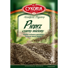 Pieprz czarny Mielony CYKORIA 20g