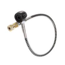 Diving Valve Conversion Adapter,Scuba Diving Adapter Filling Station for Yoke to 8mm Quick Inflation Connector