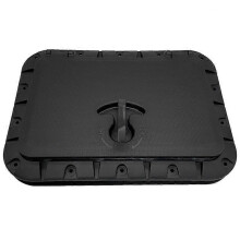 Marine Deck Plate Square Hatch Pull Out Handle Hatch for Boat Kayak Canoe Boat Parts Accessories