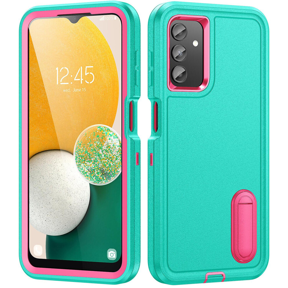 Shockproof Protective Samsung Galaxy A13 4G 5G With Stand:green And Pink 8291303217017