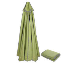 (Agate Green, 300cm*6k) Best Seller Replacement Fabric Garden Parasol Canopy Cover For 3m 6/8 Arm Patio Sun Umbrella 50% Offer-yzy[hhhhs]