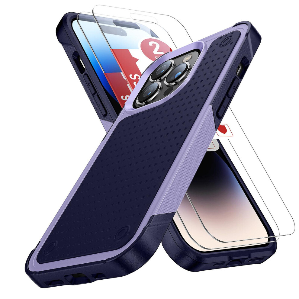 Fashion And Simple Phone Case Compatible Iphone 14 Pro Max: Purple 8243971280701