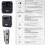 Bluetooth-Empfänger V6.0 550mAh, 100m Reichweite, 3.5mm 7