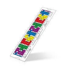 Sliding Ruler - Magic tool for the practice of PENTATONIC, DIATONIC and MODE scales/Pentatonic Sliding Ruler for Guitar: The essential tool for ALL G