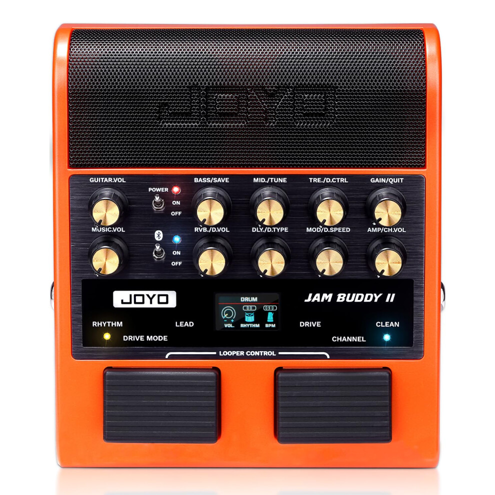 Joyo 10W Portable Guitar Practice Amp & Multi-Effects Pedal Combo Ampl