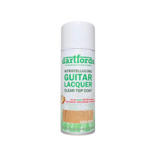 dartfords FS5000 Gloss Clear Nitrocellulose Guitar Lacquer - 400ml Aer