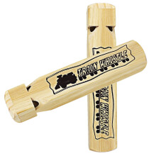 Steam Traditions - Wooden Train Locomotive Whistle with 4 Tones, 2 Pac