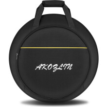AKOZLIN 21" Cymbal Gig Bag with Carry Handle,5mm Padded for Perfect Protection, Great for Dust-proof and Waterproof