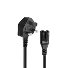 Power Cable Lead Plug Replacement for Pioneer DJ DM-40D-BT DJ DM-50D-W DJ DM-40BT DM-40-W Monitor Speaker UK Mains Power Figure 8 6Ft AC Cord