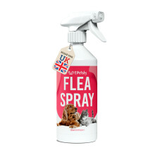 Petsly Flea Spray for the Home - 500ml - Max Strength, 100% Non-Toxic