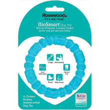 Rosewood BioSafe Puppy Ring - Hygienic Chew Toy for Puppies, Antimicrobial, Soothes Teething, Mint Scented, Promotes Dental Health, Suitable for Smal