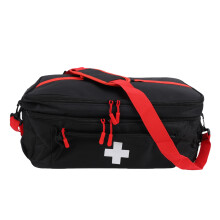 Ersthelfertasche 16.6L Schwarz 18x23x40cm