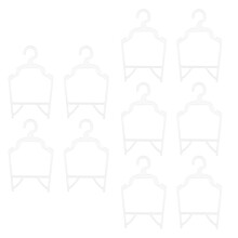 PP Pet Clothes Hangers Pet Clothing Holders for Storage 10Pcs Pack