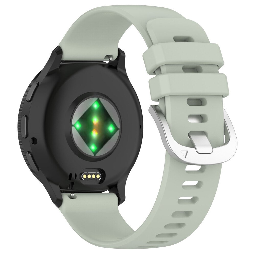 (Green) For Garmin Venu 4 45Mm Watch Band 22Mm Silicone Strap With Steel Buckle Green 6914291888527