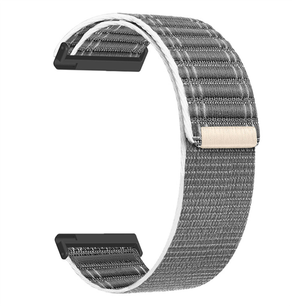 (Grey) 24Mm Wave Pattern Watch Band For Coros Nomad / Suunto Spartan Sport Wrist Hr Baro / Suunto 7 / 9 / D5i / Trave Grey 6914292782855